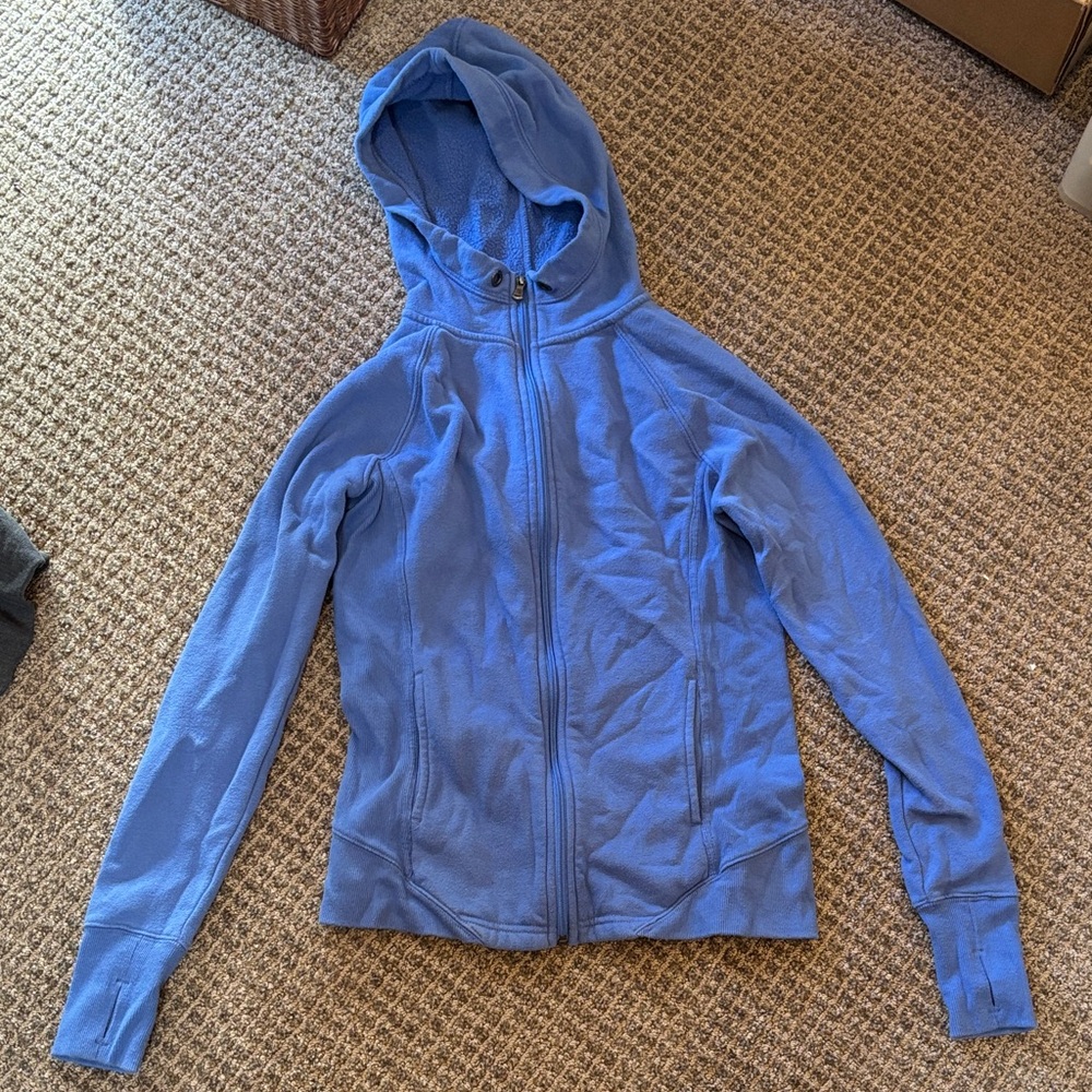 Women's Blue Hooded Jacket